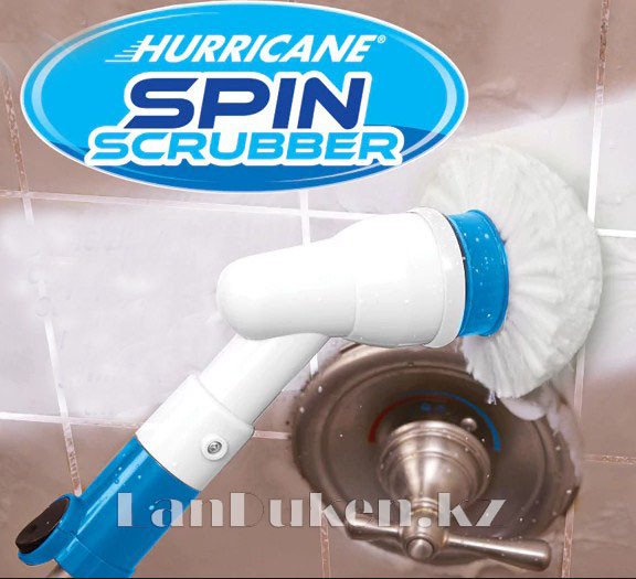Универсальная щетка для уборки Hurricane Spin Scrubber