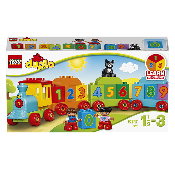 LEGO Дупло Поезд Считай и играй