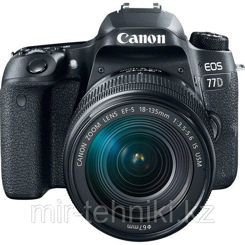 Фотоаппарат Canon EOS 77D  kit 18-135 mm IS USM WI-FI +GPS