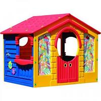 Детский пластиковый домик "Коттедж" Marian Plast 560