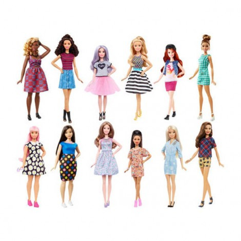 Кукла Барби Barbie МОДНИЦА Игра с модой FBR37