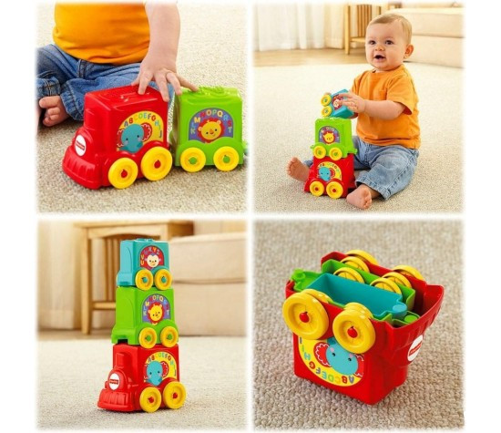 Fisher price CBP38 Весёлый паровозик