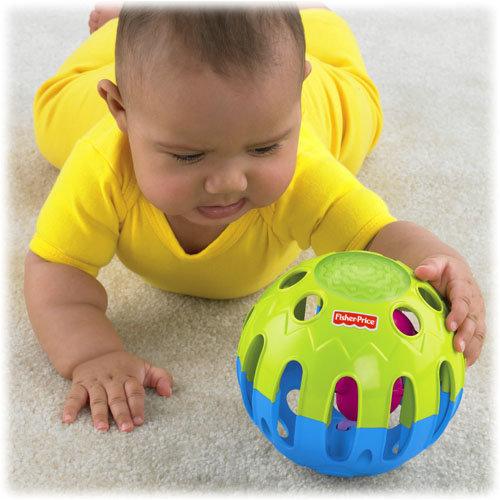 Fisher price W3116 Развивающая игрушка "Звенящий мячик"