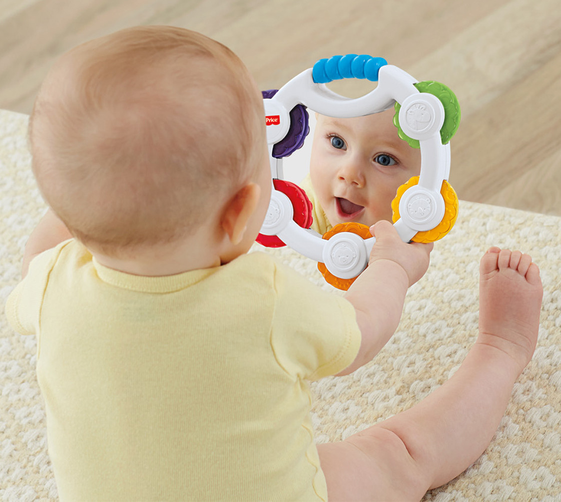 Fisher price BLT37 Бубен с зеркальцем