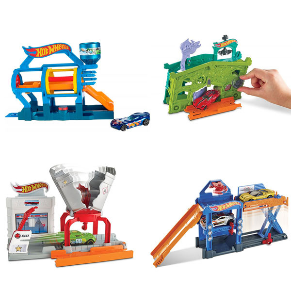Hot Wheels DWK99 РАСКЛАДНЫЕ ИГРОВЫЕ НАБОРЫ  В АСС.