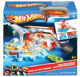 Hot Wheels X9295 Игровой набор "Автомойка/Гараж" в ассортименте