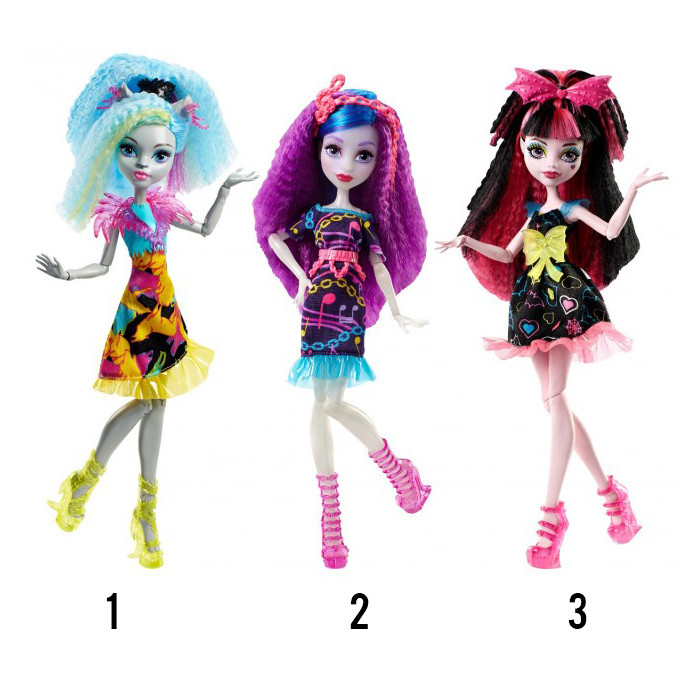 Monster High DVH65 Неоновые монстряшки