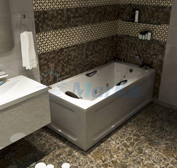 Акриловая ванна Agora 170*75 см. 1 Марка. Россия. (Ванна + каркас +ножки) - фото 5 - id-p36726110