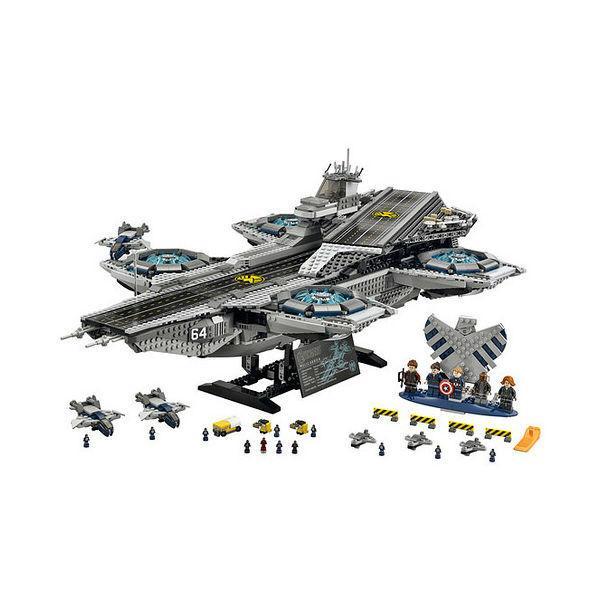 Конструктор LEGO Super Heroes 76042 Воздушный перевозчик организации Щ.И.Т.