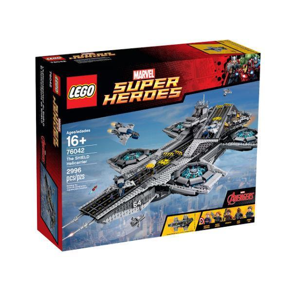 Конструктор LEGO Super Heroes 76042 Воздушный перевозчик организации Щ.И.Т.