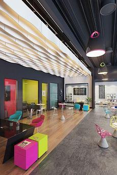 Подвесной потолок Armstrong Optima Baffles Curves