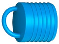 Заглушка для ленты рукава LFT 100(4)