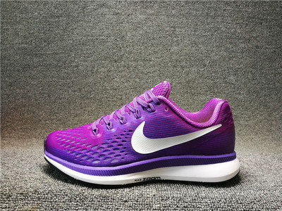 Кроссовки nike air zoom pegasus 34 фиолетовые, фото 2