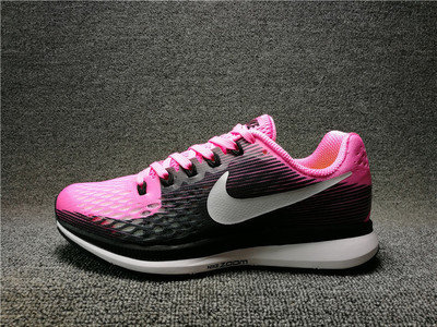 Кроссовки nike air zoom pegasus 34 черно-розовые 36-39, фото 2