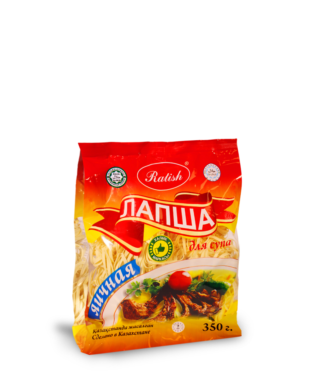 Лапша "Для супа яичная" Ratish 350гр.