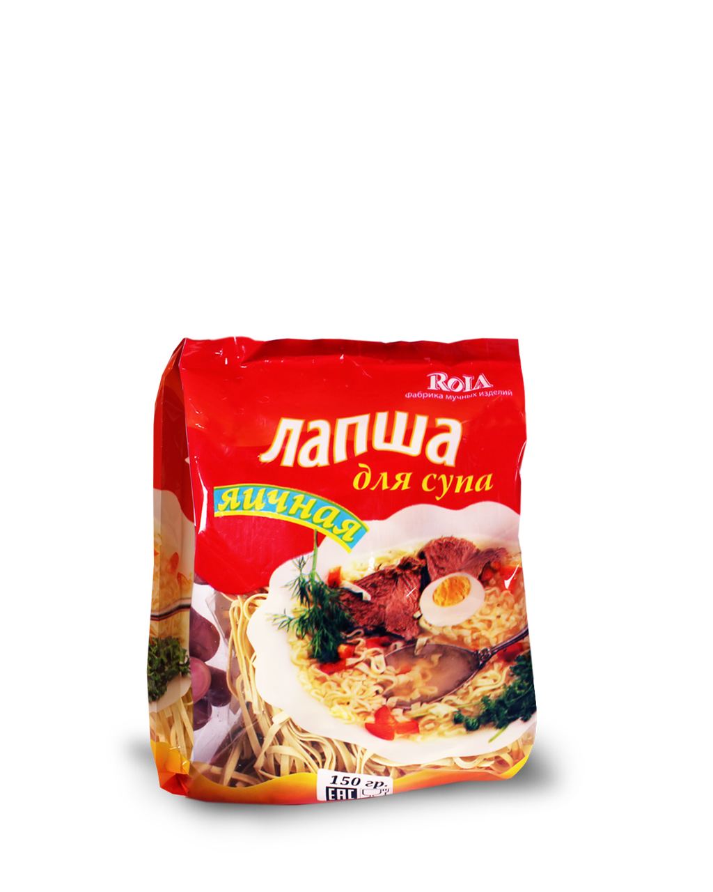 Лапша "Для супа яичная" Rola 150гр.