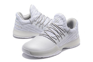 Баскетбольные кроссовки Adidas Harden Vol.1 from James Harden белые, фото 1