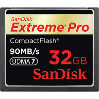 Карта памяти SanDisk Extreme PRO CompactFlash 32 Gb, 90 MB/s, скорость 600x