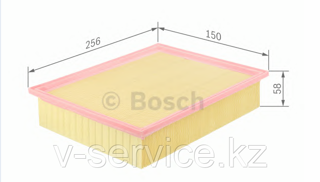 Фильтр воздушный BOSCH 1 457 429 964(LX 105)