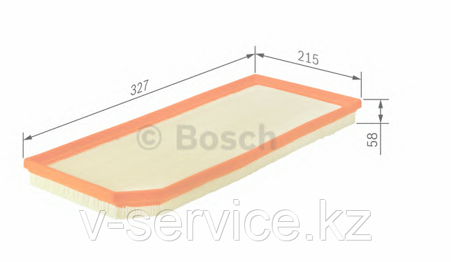 Фильтр воздушный BOSCH 1 457 433 587(LX 868)