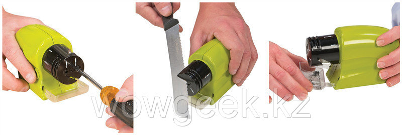Универсальная ножеточка на батарейках Swifty Sharp - фото 4 - id-p44383870