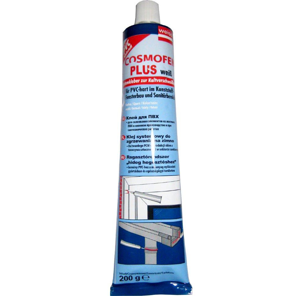 Белый клей Cosmofen Plus HV/Weib для ПВХматериалов (200гр) Германия