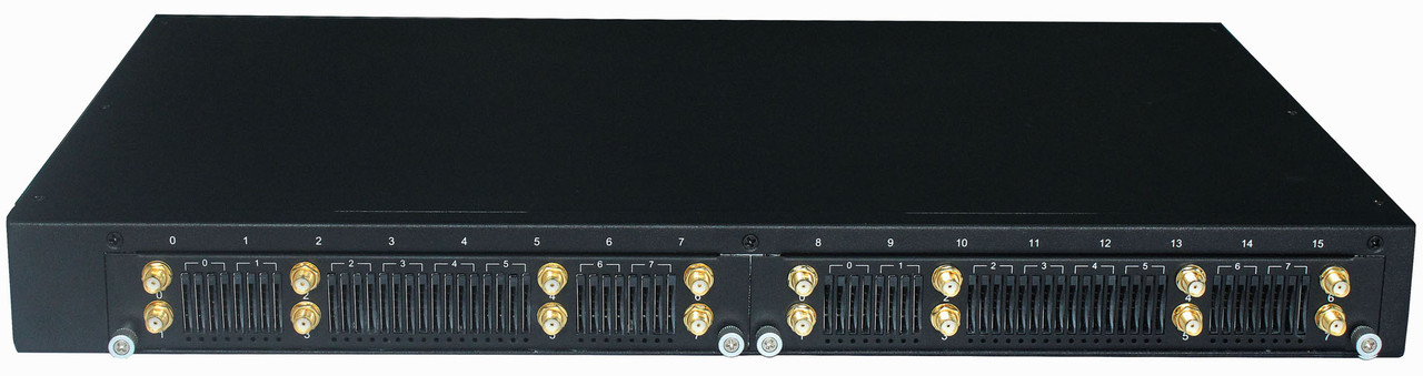 Dinstar DWG2000F-8G-V221 - VoIP-GSM шлюз, 8 GSM каналов, 32 слотов SIM, SIP