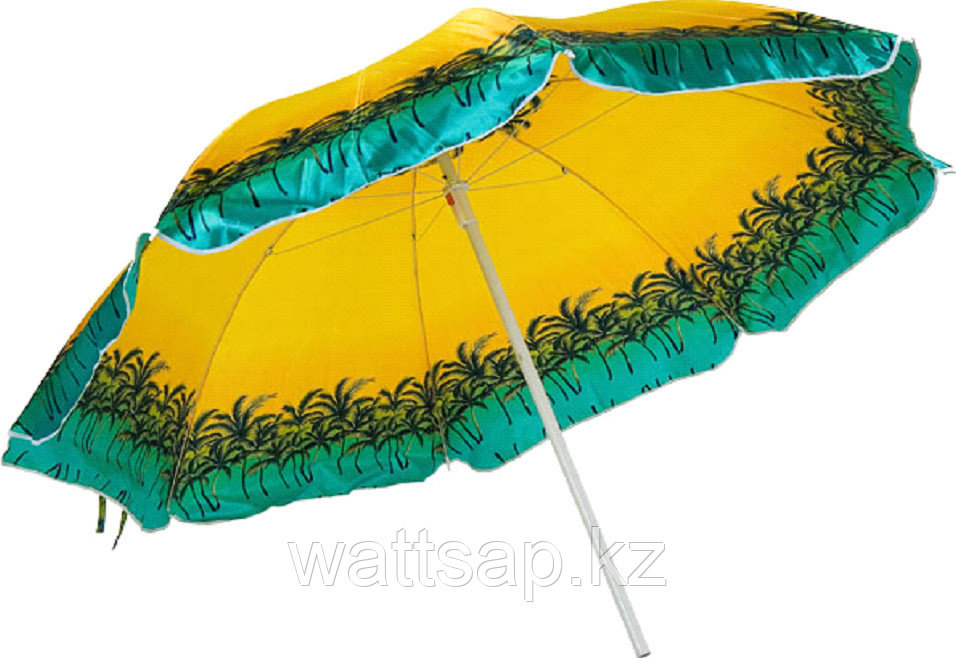 Зонт пляжный  диаметр 1,5 м, мод.602A (пальмы)