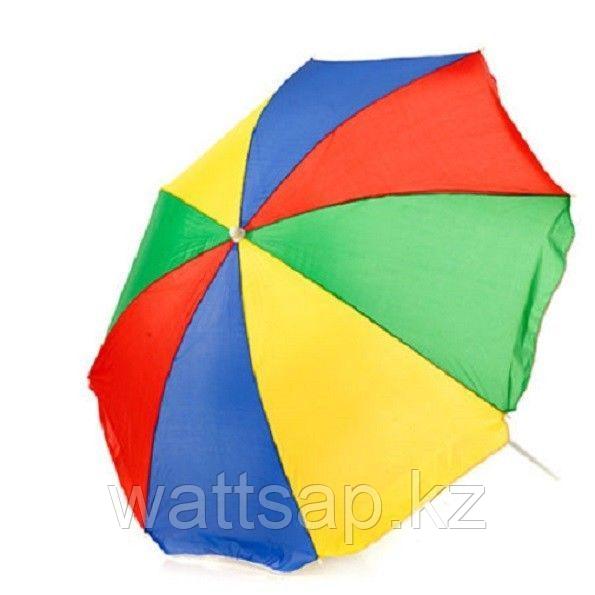 Зонт пляжный диаметр 1,8 м, мод.601С (радуга) - фото 1 - id-p44403801