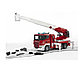 Пожарная машина BRUDER Пожарная машина Scania с выдвижной лестницей и помпой 03-590, фото 5