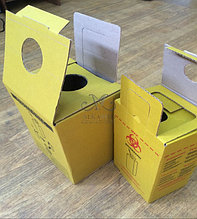 Контейнеры для утилизации медицинских отходов класс Б и В. 5 литров