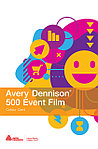 Цветные виниловые пленки для аппликации - AVERY, серия 500 Event Film