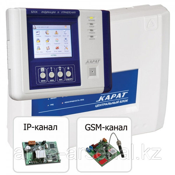 Карат с БИУ TFT с УК и IP-коммуникатором