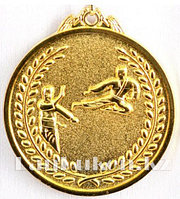 Медаль рельефная Каратэ (золото)