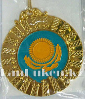 Медаль рельефная Казахстан (золото)