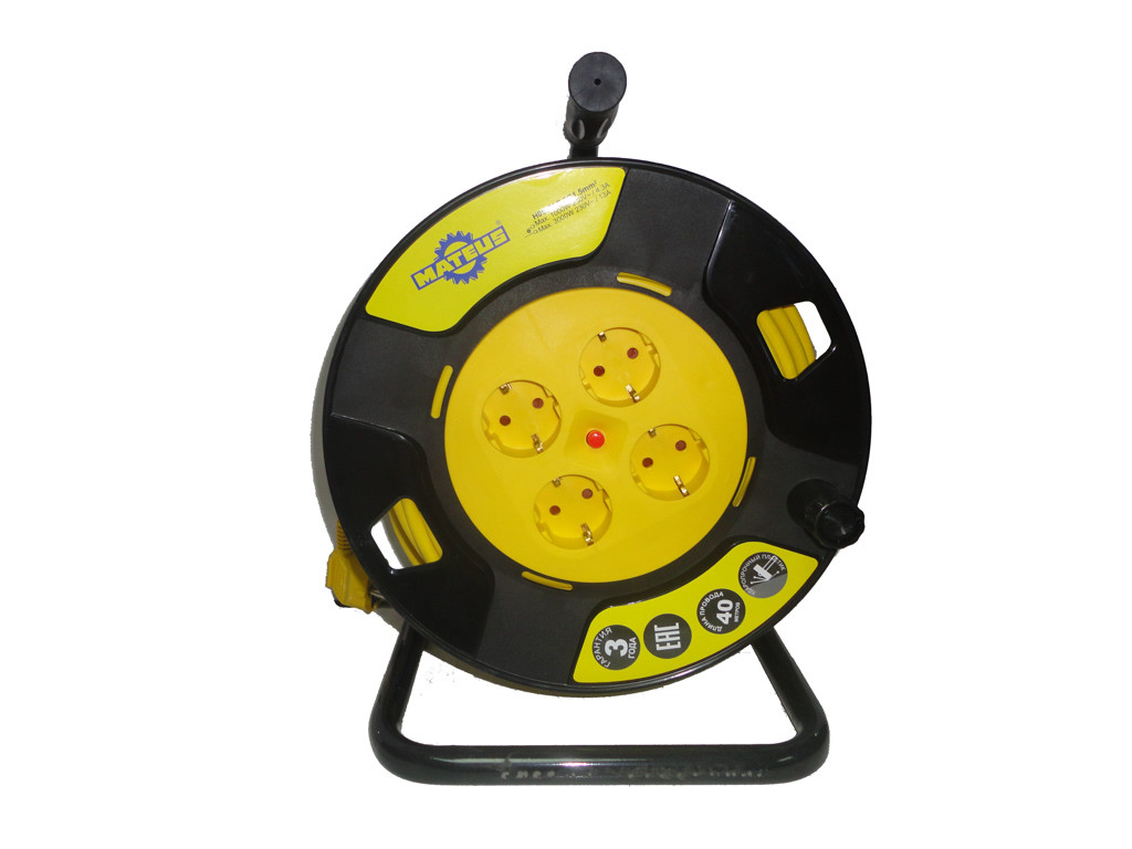 Удлинитель1.5 мм 50м Mateus GEH-029A-50M
