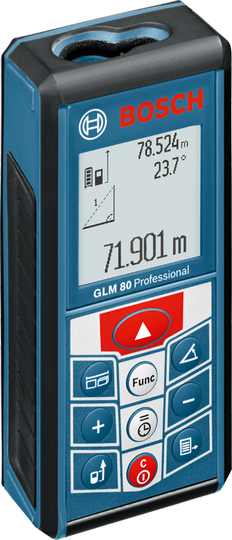 Лазерный дальномер-уклономер Bosch GLM 80 (0601072300)