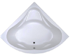 Акриловая угловая ванна Даниела 150*150 см. 1 Marka. Россия