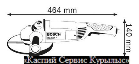 Болгарка (УШМ) Bosch GWS 24 - 180 H, фото 3