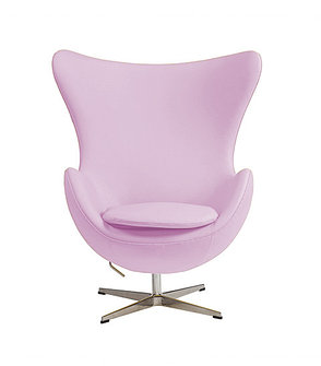 Кресло Egg Chair leatherette (pink), фото 3