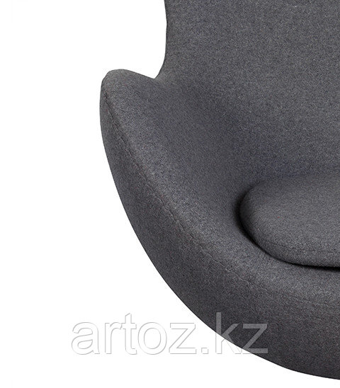 Кресло Egg Chair cashemere (gray) - фото 4 - id-p44430242