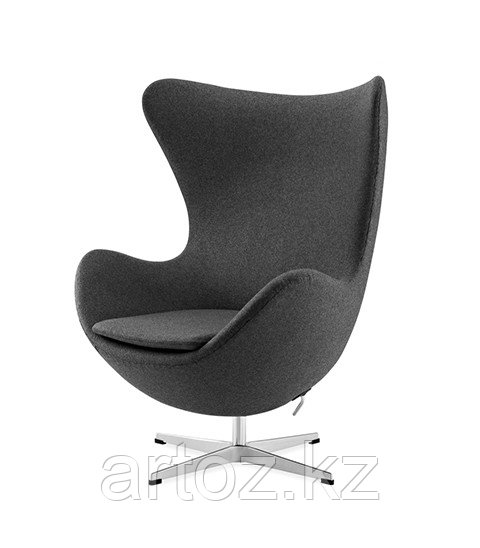 Кресло Egg Chair cashemere (gray) - фото 1 - id-p44430242