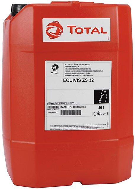 TOTAL EQUIVIS ZS-32 Гидравлическое масло с высоким индексом вязкости 20л.