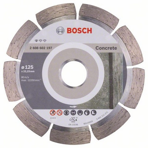 Алмазный диск Professional for Concrete125-22,23 - фото 1 - id-p44205719