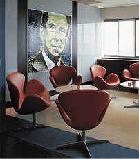 Кресло Swan chair cashemere (violet), фото 4