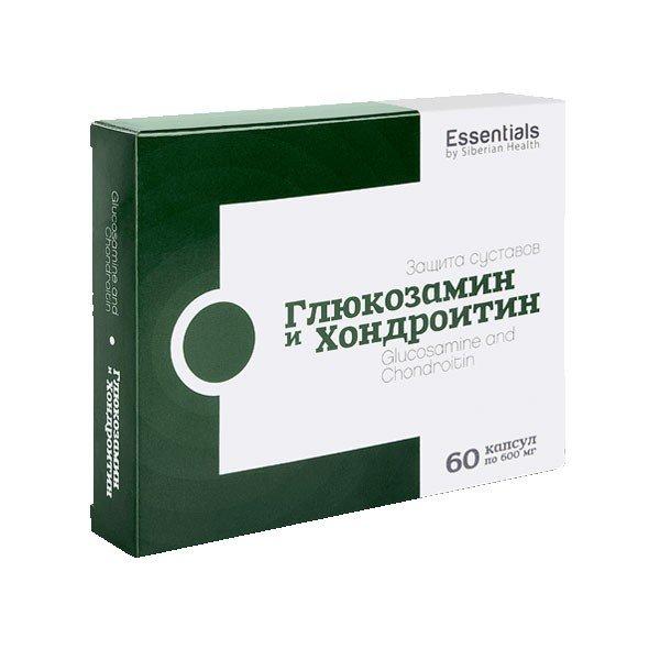 Глюкозамин и хондроитин Essentials By Siberian Health