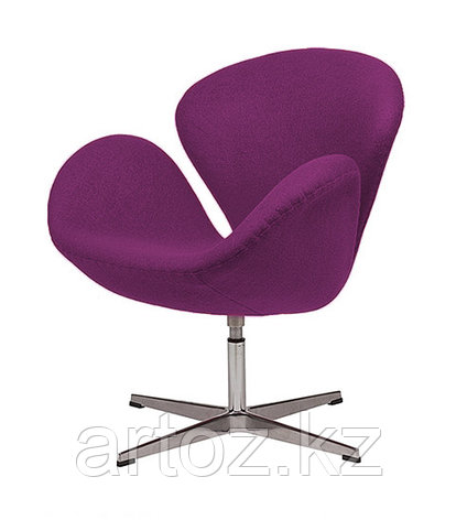 Кресло Swan chair cashemere (magenta), фото 1