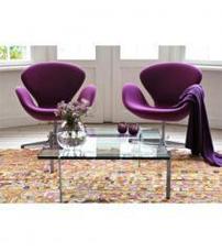 Кресло Swan chair cashemere (magenta), фото 5