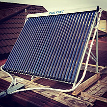 Солнечная водонагревательная станция, совмещенная с тепловым насосом в г. Астана 2