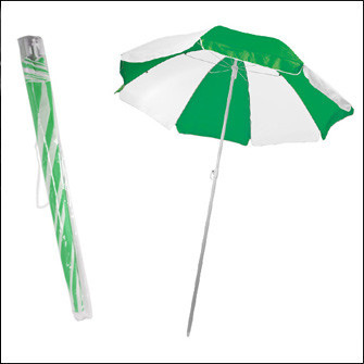 Зонт пляжный диаметр 2 м, мод.600СA (арбуз) - фото 1 - id-p44483255